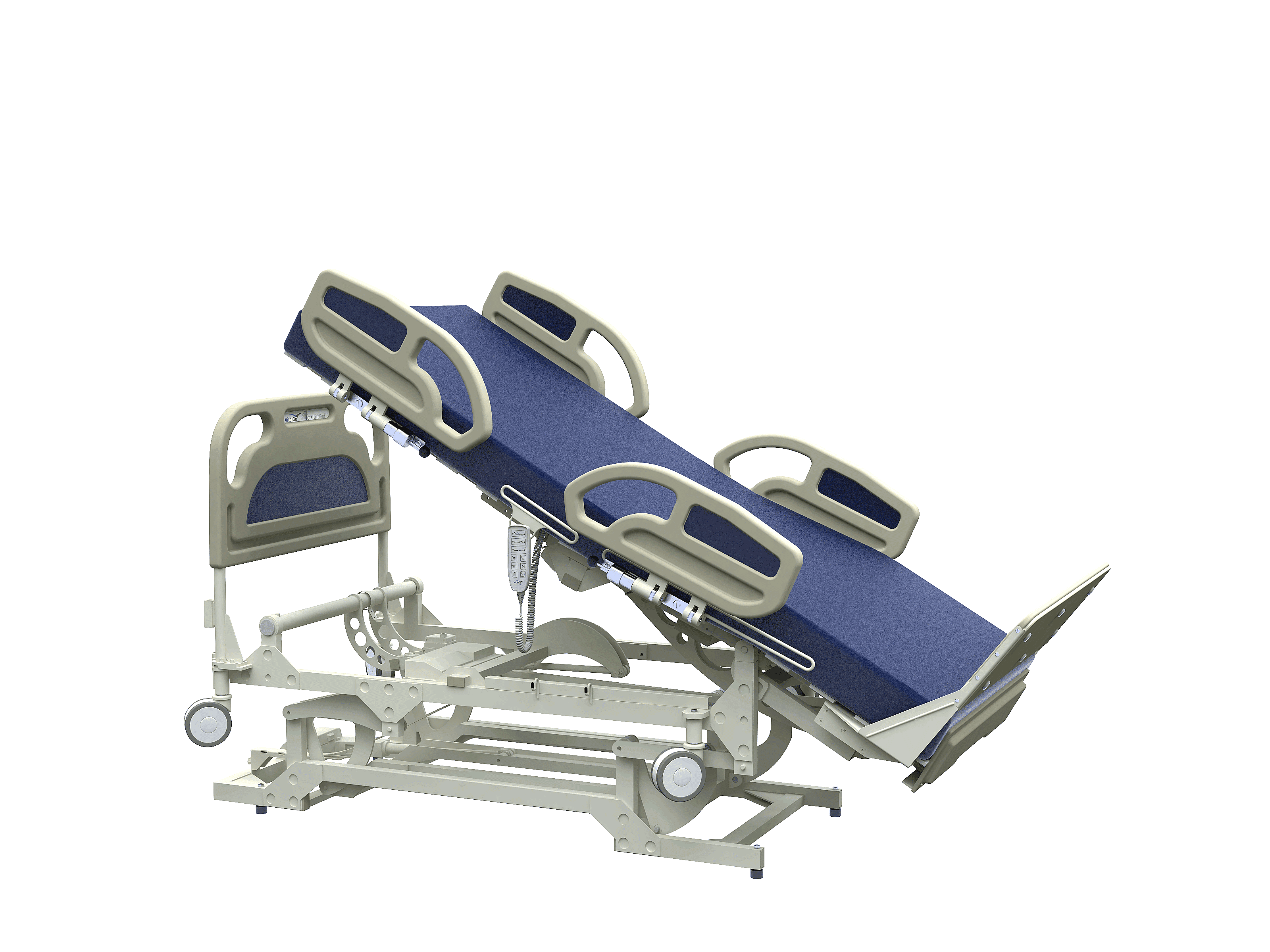 ICU Grade Hospital Bed